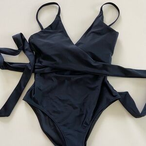 Aerie Wrap One-Piece Swimsuit